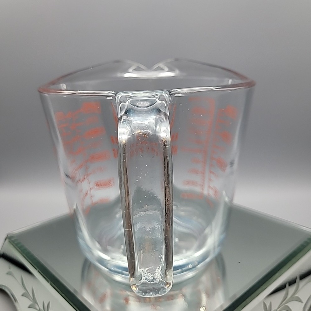 Anchor Hocking 4 Cup Glass Measuring Cup 32oz Red Lettering #8 - Picture 3 of 7